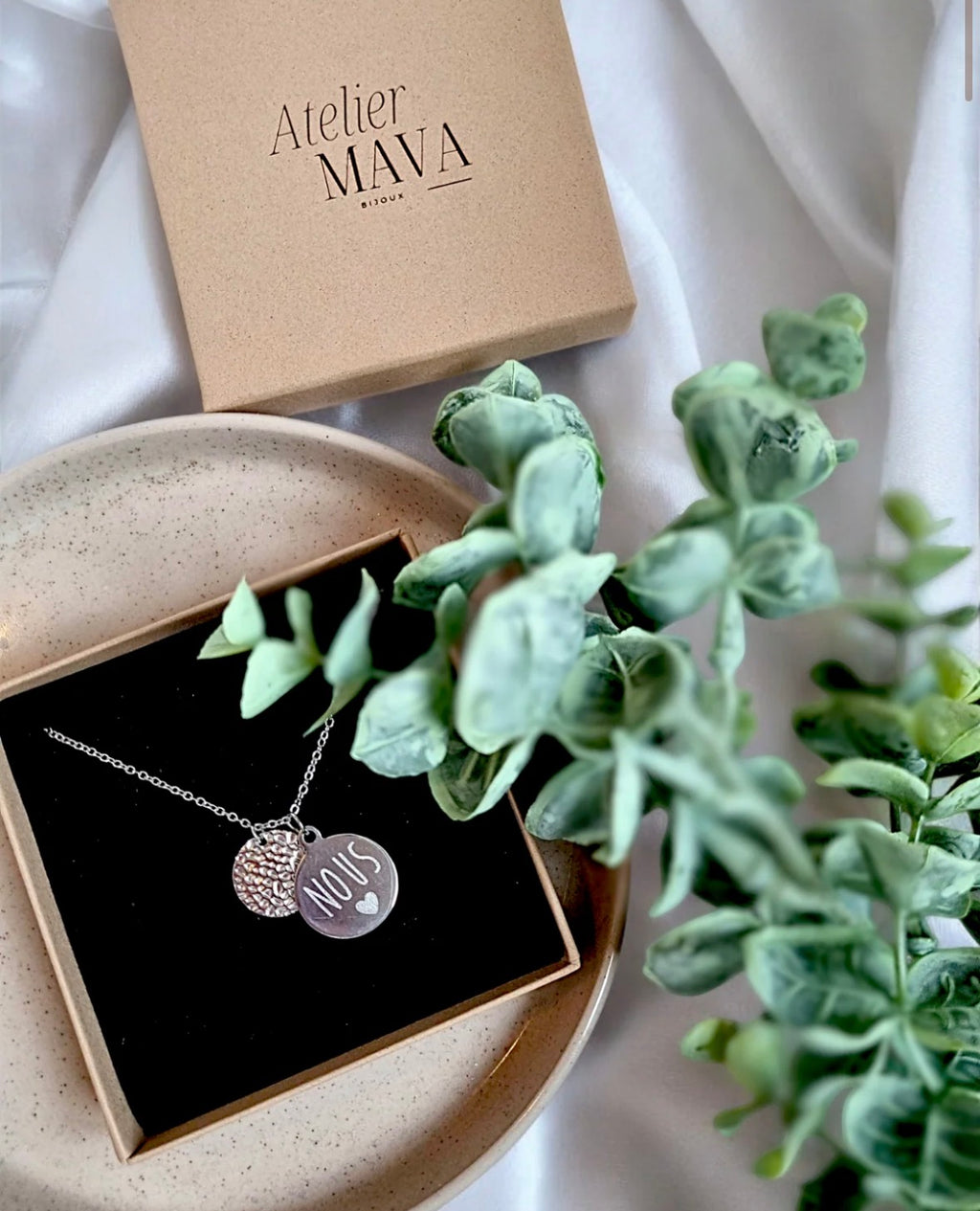 Le collier Faby Argent
