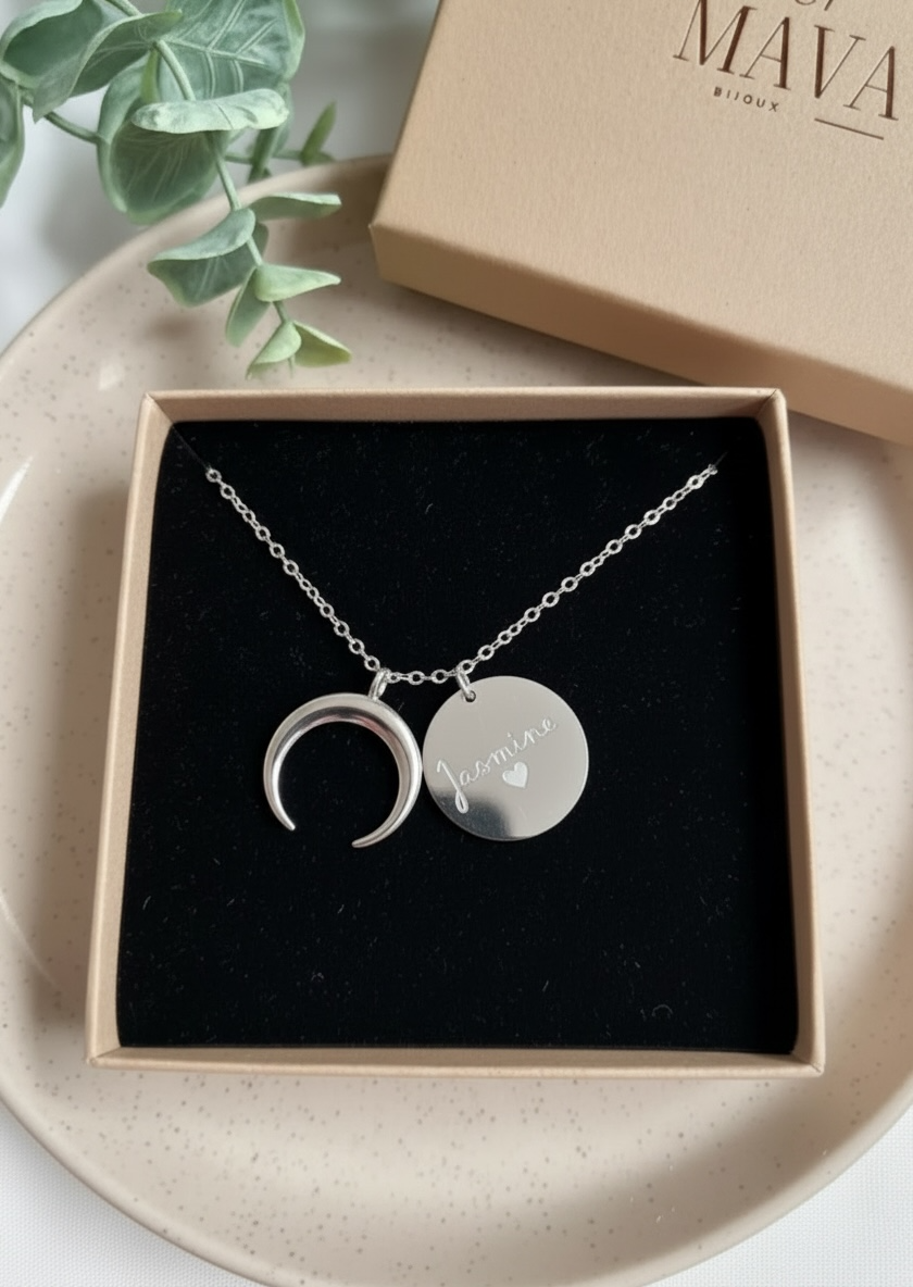 Le collier Elodie Argent