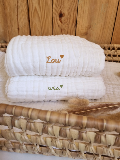 La couverture Gaze Coton