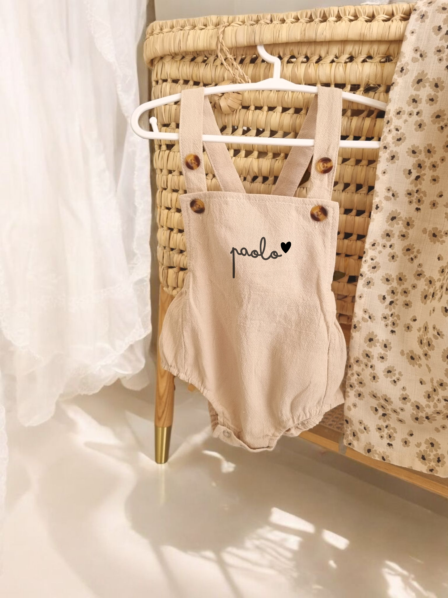 🐨 Barboteuse beige