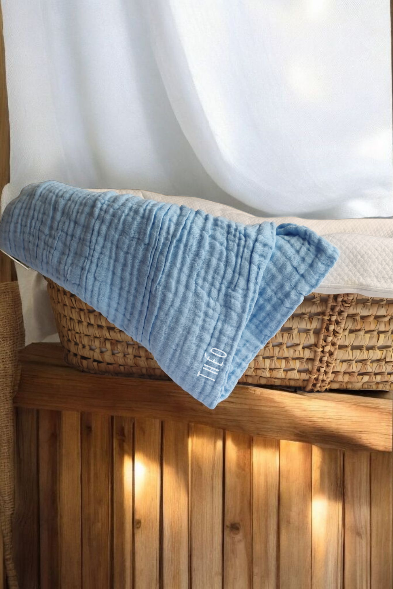 La couverture Gaze Coton