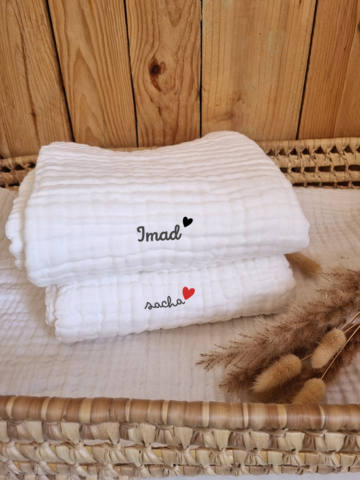 La couverture Gaze Coton