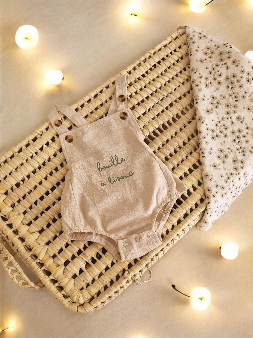 🐨 Barboteuse beige